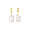 Baroque Pearl Drop Earrings