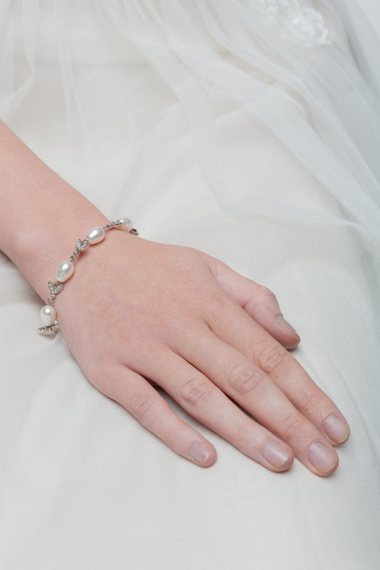 Silk Pearl Bracelet