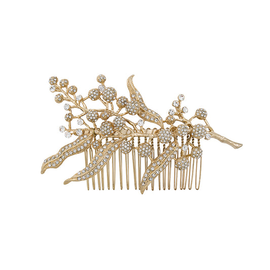 vintage inspired bridal hair comb 